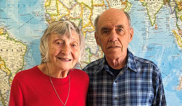 Victor and Mary Krueger, donors for Society of the Divine Word