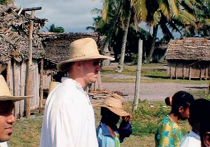 Ojciec Zdzisław Grad na Madagaskarze