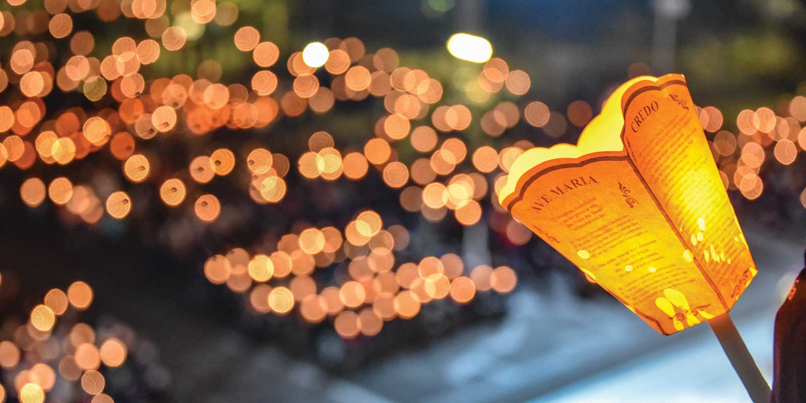 Candles at Our Lady of Lourdes